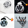 Personalized Sticker Decal For VW Beetles Devil/Earphone/Bomb