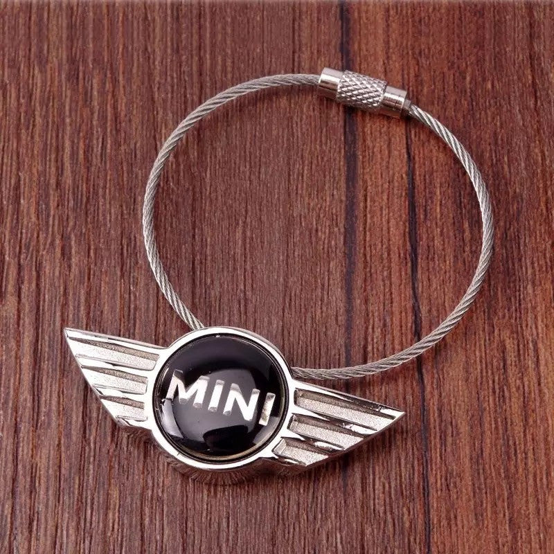 Handgemachte Designer Metall Logo Mini Cooper Keychain Geschenk