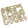 Golden 3D Bling Emblem Sticker Alphabet Letters and Numbers with Rhinestones Crystal for DIY decals