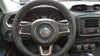 Braided Leather Steering wheel cover - Black