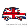 Mini Cooper Countryman Vintage Car UK Jack Union Rainbow Sticker - Carsoda - 2