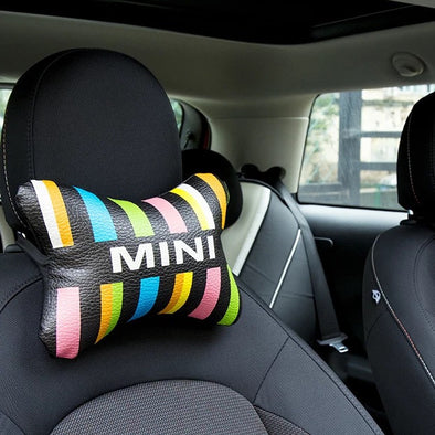 MINI Cooper Bone Shaped Car Headrest Pillow
