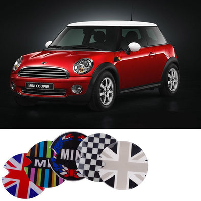Mini Cooper Crystal EVA Glowing Decal For Gas Cap Cover