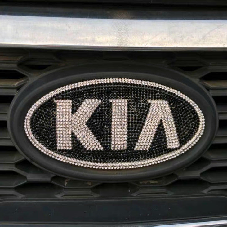 KIA Bling Emblem Decal for Front/Rear Grille Custom-made – Carsoda
