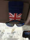 UK Jack Union Flag Car Sun Visor Organizer - For Mini cooper - Carsoda - 2
