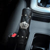 Bling Crown Car Accessories Set -Neck Pillow Visor Organizor Tissue box Gear shift braker cover - Carsoda - 4
