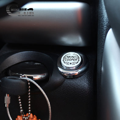 Crystal Bling Jack Union Start Engine Key Ignitions for Mini Cooper clubman countryman R55 R56 R57 R58 R59 R60 R61