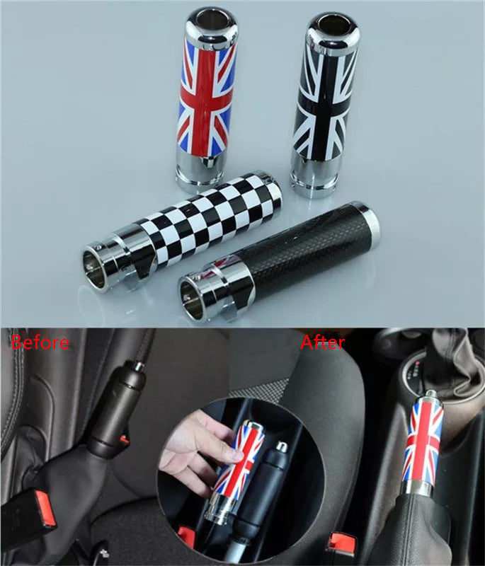 MINI COOPER Carbon Fiber Jack Union Checkers Handbraker