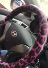Cheetah Leopard Print Steering Wheel Cover - Carsoda