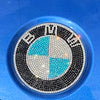 Bling BMW LOGO Stickers for Tire wheel Center Caps Emblem Decal Made w/ Rhinestone Crystals