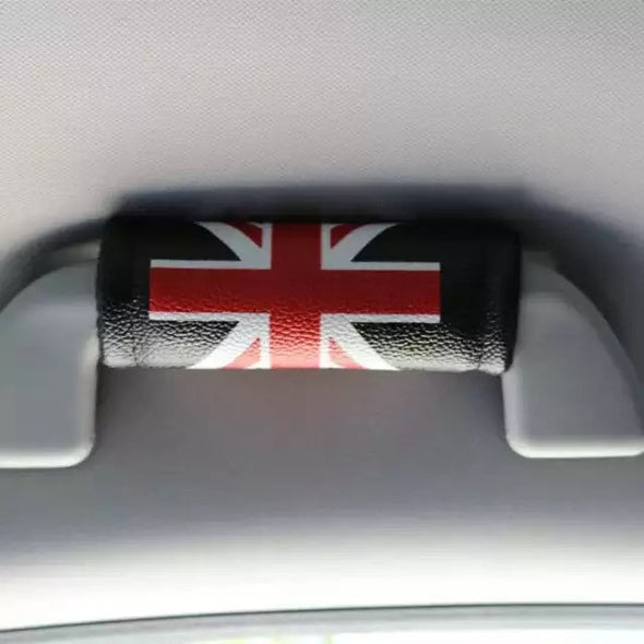 UK Jack Union British Flag Grab Handle Cover - Carsoda