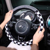 Checkers Steering wheel cover - Great for Mini cooper Countryman