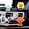 Dog Puppy Cute Pets Car Air Vent Bling Decoration with Air Freshener DIY clip - Carsoda - 4