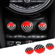 Mini Cooper AC Control Buttons 3D Crystal Decal