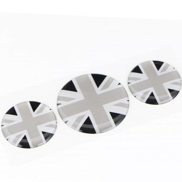 Mini Cooper AC Control Buttons 3D Crystal Decal