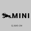 1pc Cute Mini Cooper Countryman Customized Decal Stickers- Cute and unique only availabe at carsoda.com
