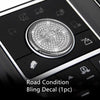 Range Rover Bling 3d Rhinestones Interior Acessories Decoration Decal Stickers