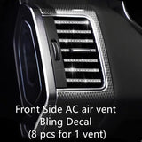 Range Rover Bling 3d Rhinestones Interior Acessories Decoration Decal