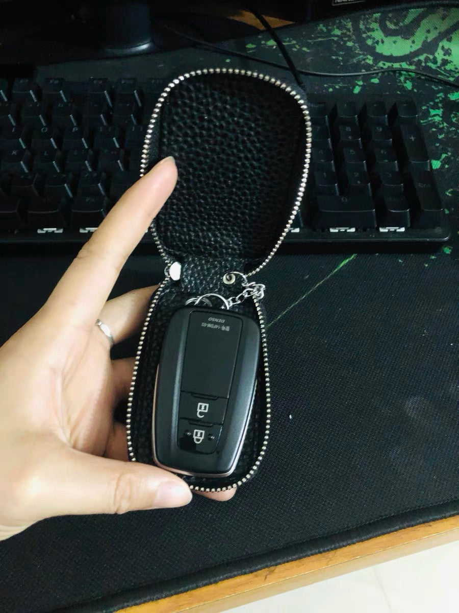 Silver Bling Universal Car Key Holder FOB Bag