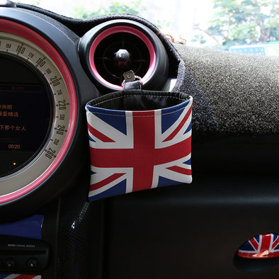 British Jack Flag Car Vent Cell Phone Holder Sunglasses Pouch Bag for –  Carsoda