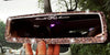 Bling Car Rear View Anti Dazzle Mirror with Multicolor Rhinestones Crystal Cover - Carsoda - 3