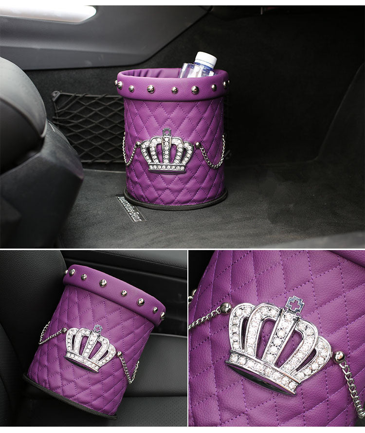 a collage of photos with a pink bag 