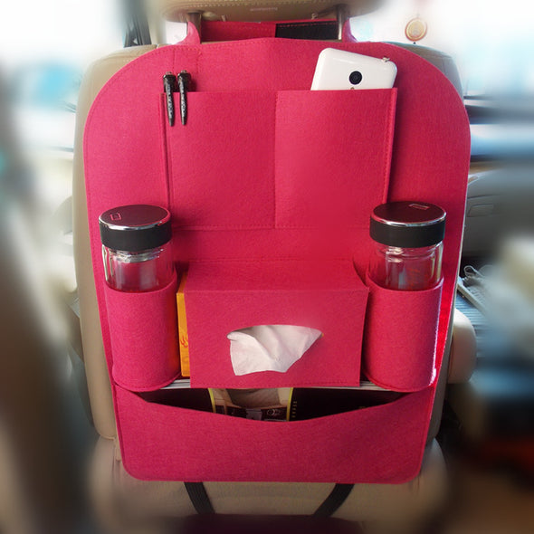 a close up of a pink suitcase 