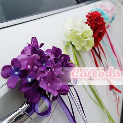 Wedding Car Decoration- Endless summer for Limousine Door Side - Carsoda - 1