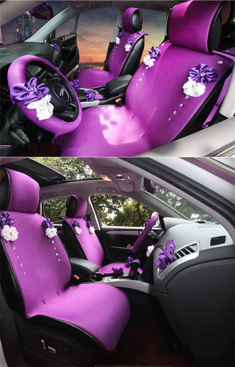 Louis Vuitton Seat Covers  Girly car, Car seats, Bling car