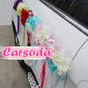 Wedding Car Decoration- Endless summer for Limousine Door Side - Carsoda - 2
