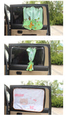 Car Window Shades - Owl UV Curtains for Car - Carsoda - 4