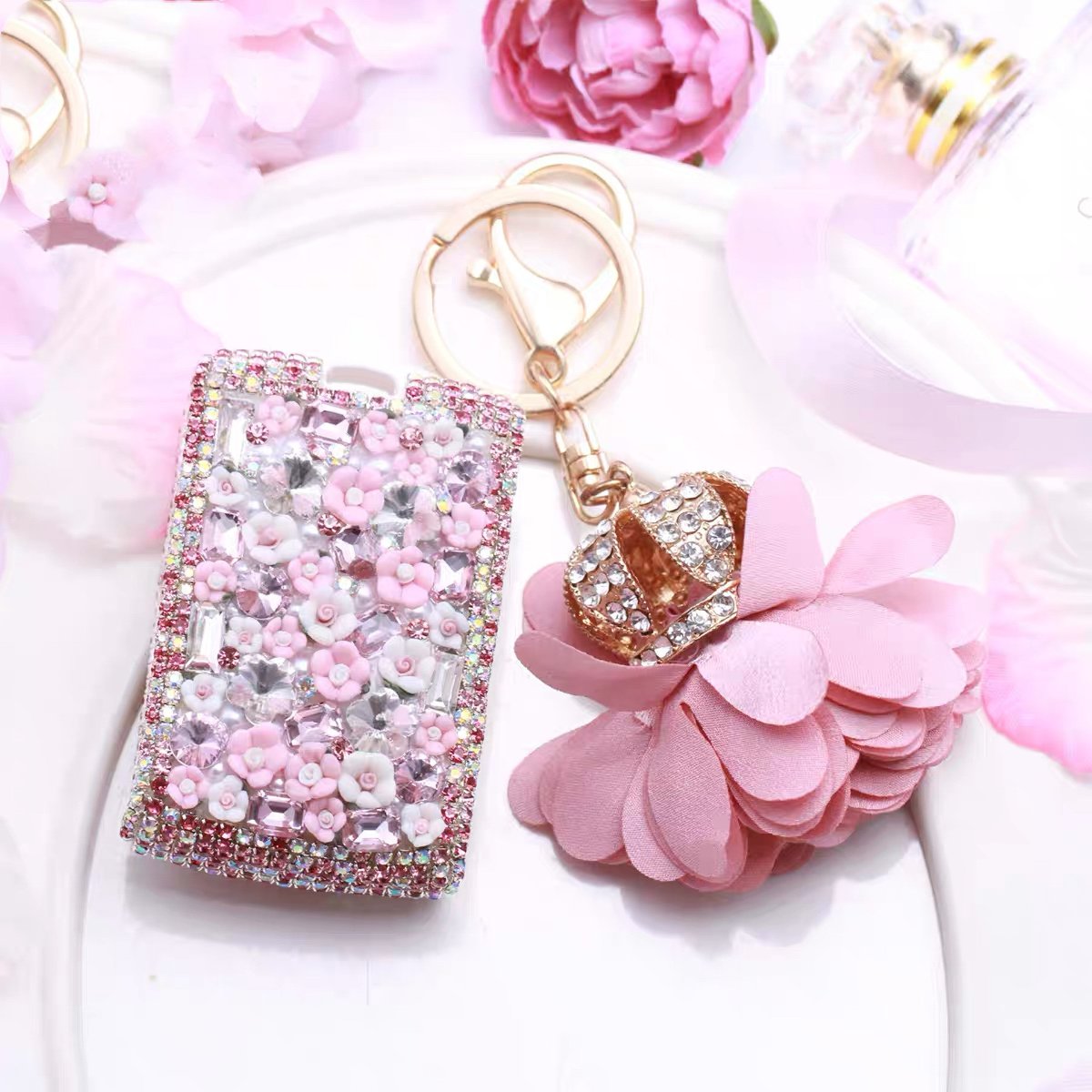 cadillac bling key fob cover