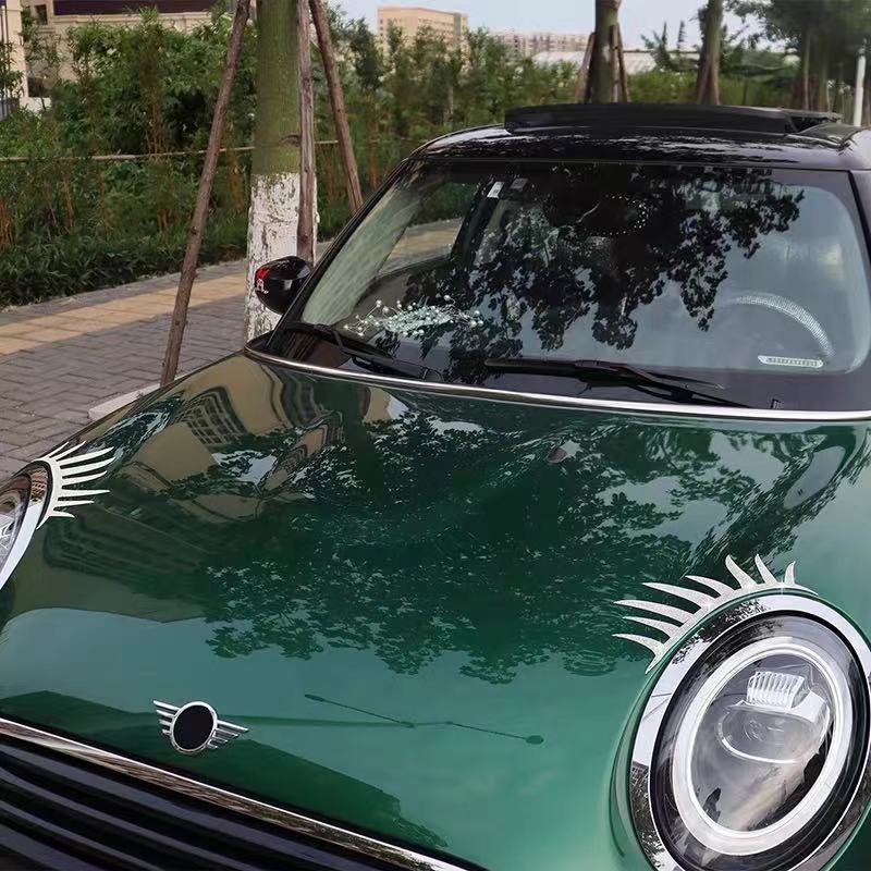 Bling Crystal Car Headlight Eyelashes
