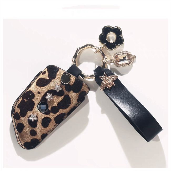 cheetah car key fob holder