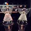 Hanging Car Ornaments-Crystal Angel Bell Rearview Mirror Charm - Carsoda - 3