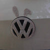 Car Bling Cat Ears, Bunny rabbit ears, Deer Antler Decal Stickers — for VW Logo, BMW Mini, BMW logo decorations