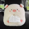 Kawaii Cute plush Car Seat Back Center Console Tissue Box -Great gift for cat lovers