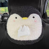Kawaii Cute plush Car Seat Back Center Console Tissue Box -Great gift for cat lovers
