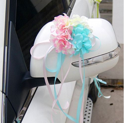 Wedding Car Decoration- Endless summer for Limousine Door Side - Carsoda - 5