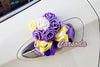 Wedding Car Decoration- Heart Shape Roses Ribbon for Limousine Door Side - Carsoda - 3